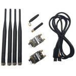 RFD900X 915MHz 40km Ultra Long Range Radio Telemetry Modem With Antenna for APM PIX4 Flight Controller